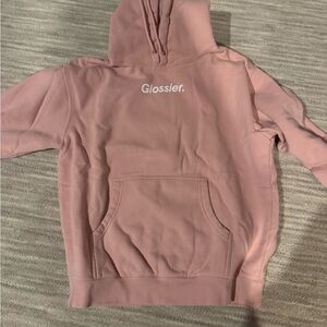 Glossier Soft Pink Sweatshirt